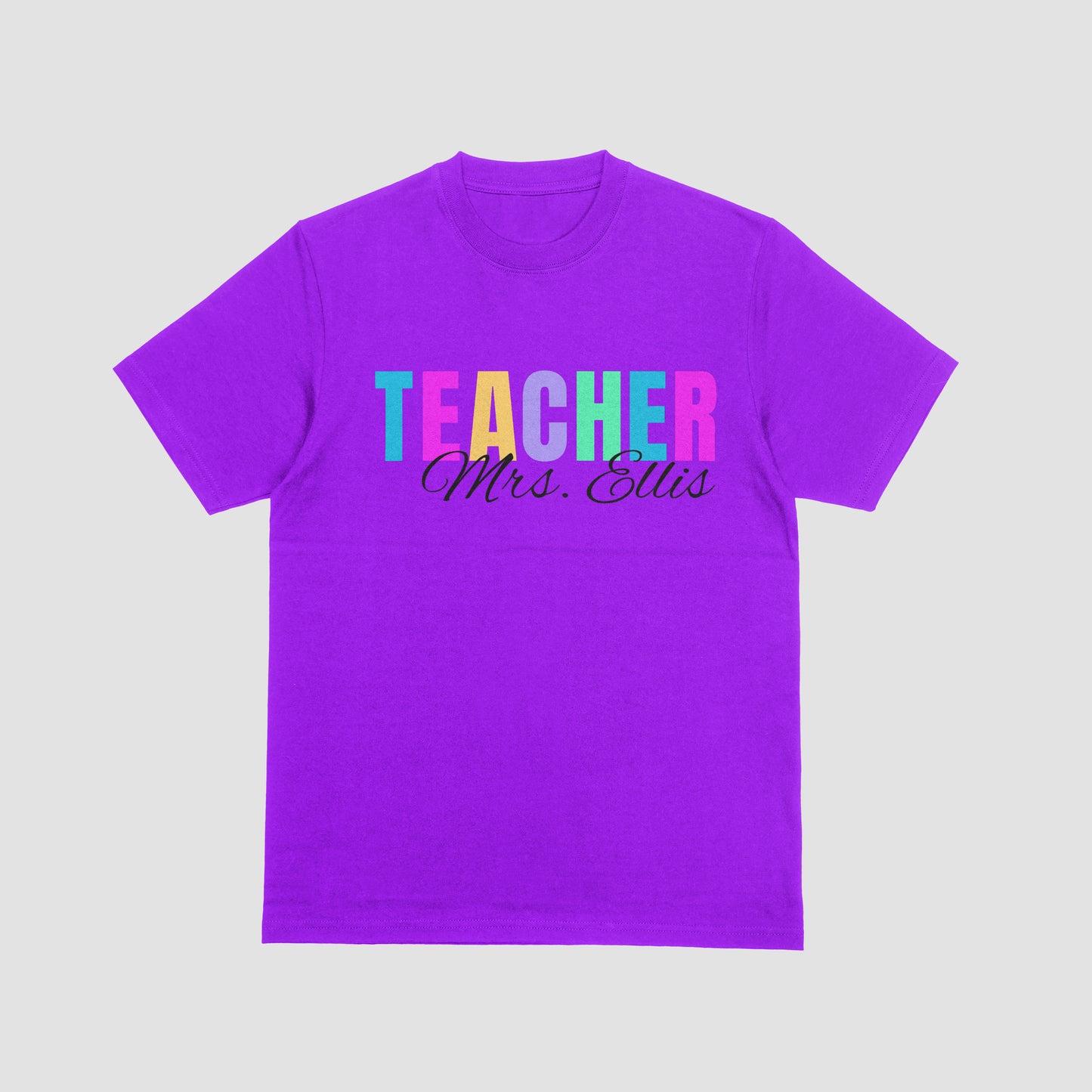 Teacher with custom name